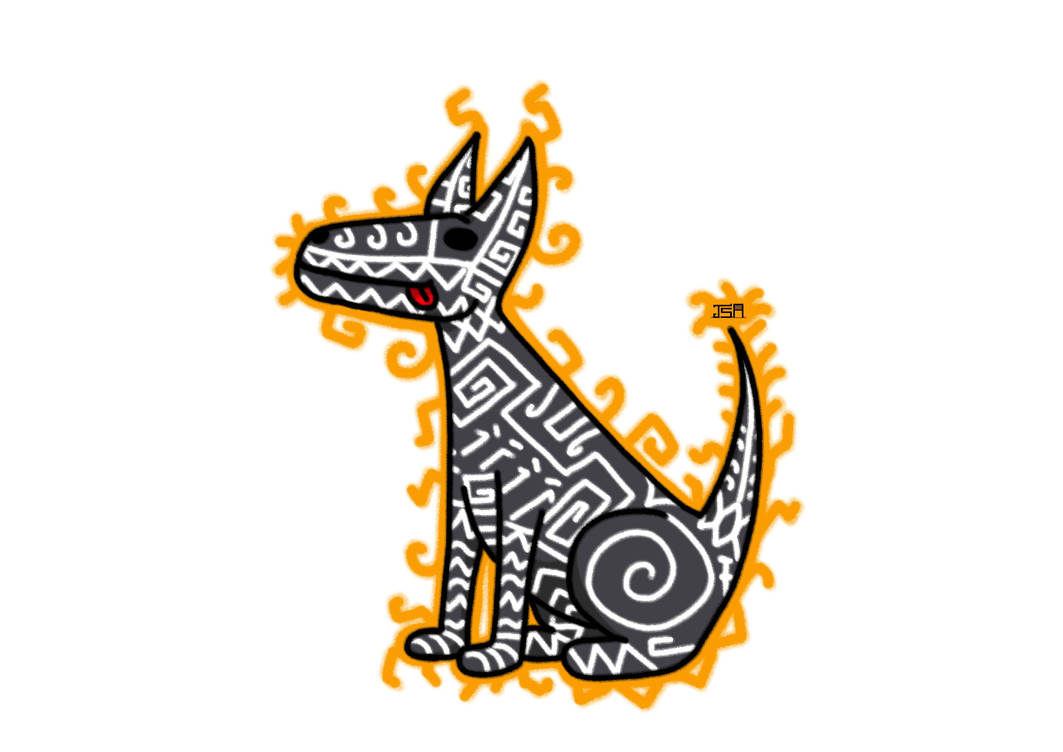 Aztec Guard Dog The Aztec doggo. by Ursuz on DeviantArt