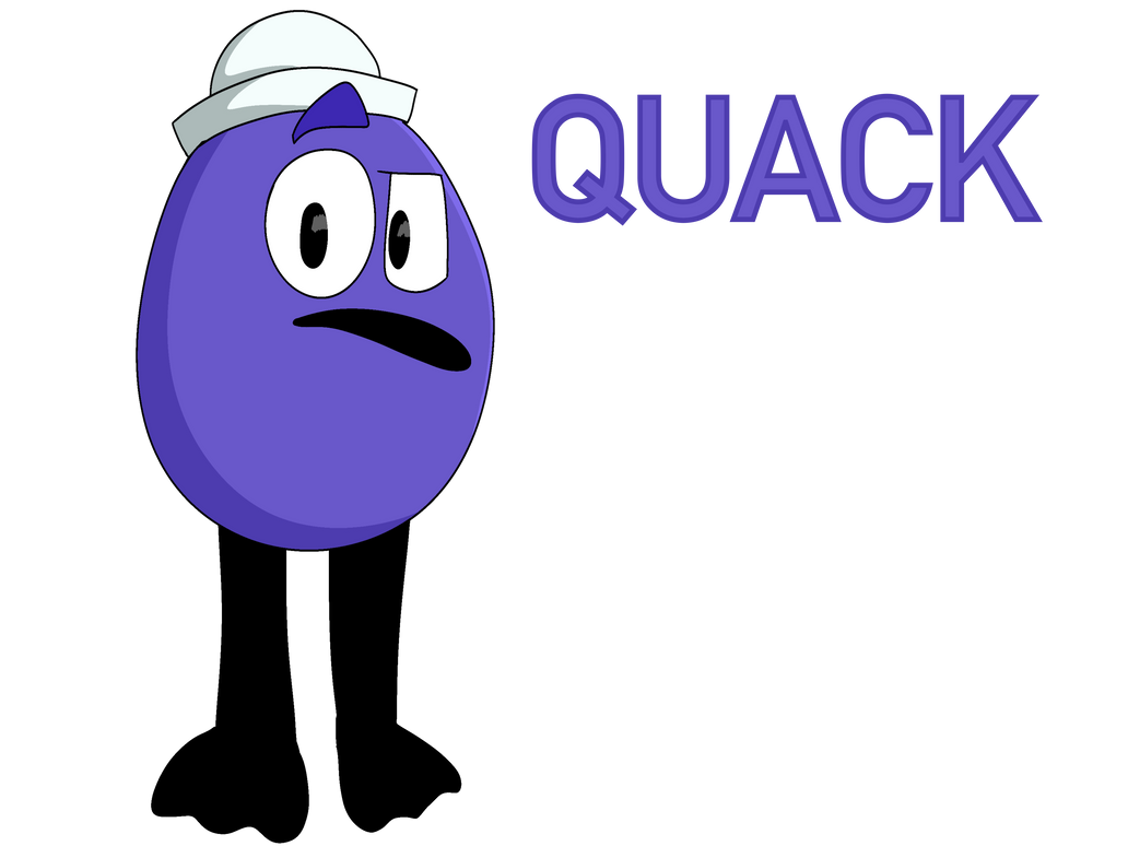 Quack Graphics Quack in my art style by TrinityKitsuneFury14 on DeviantArt