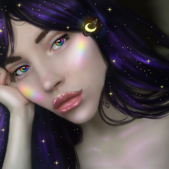 Cosmos girl by EskaArt on DeviantArt