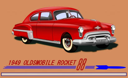 1949 Oldmobile Rocket 88