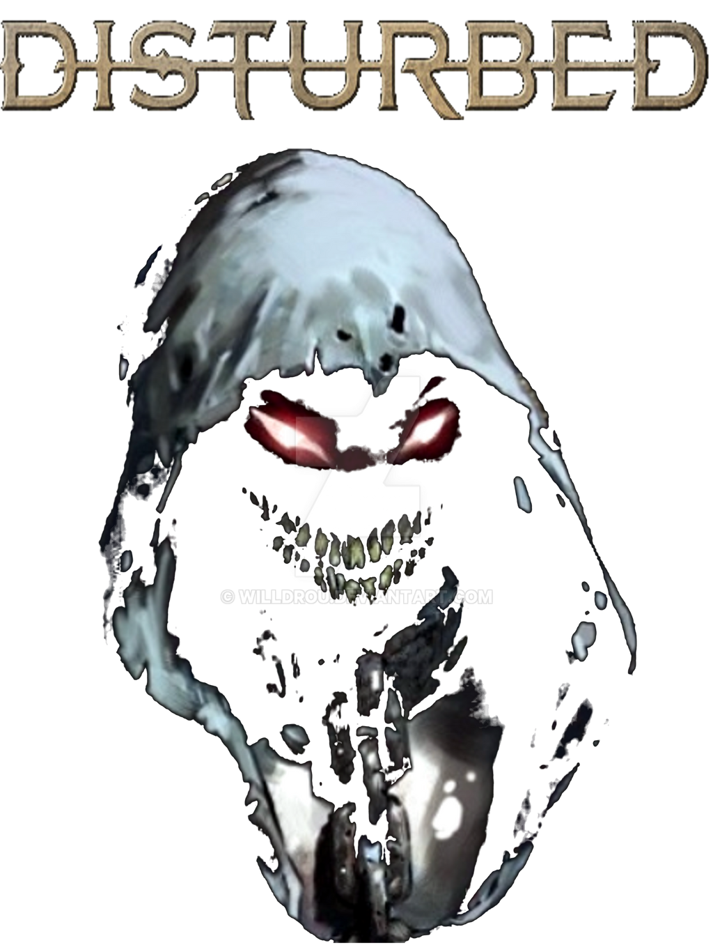 Disturbed logo by WillDrou on DeviantArt