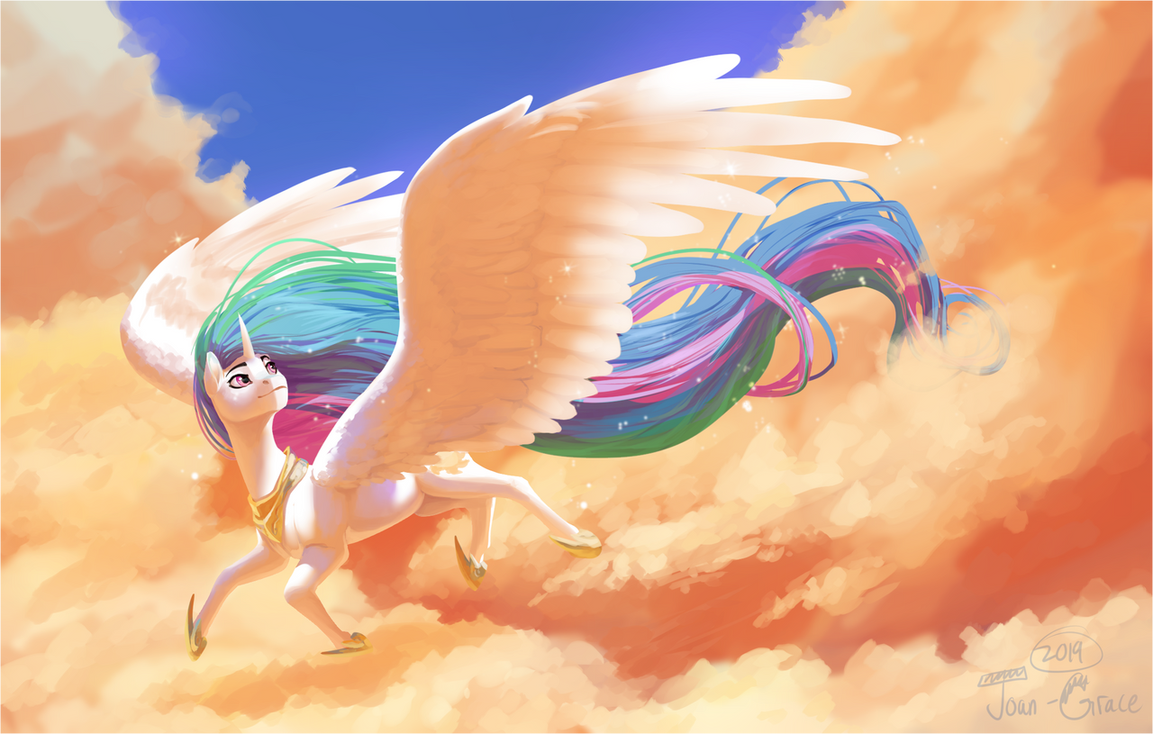 Afternoon in the Clouds by Joan-Grace
