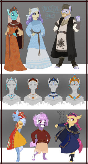 Rebellion AU -- Crystal Empire Fashion