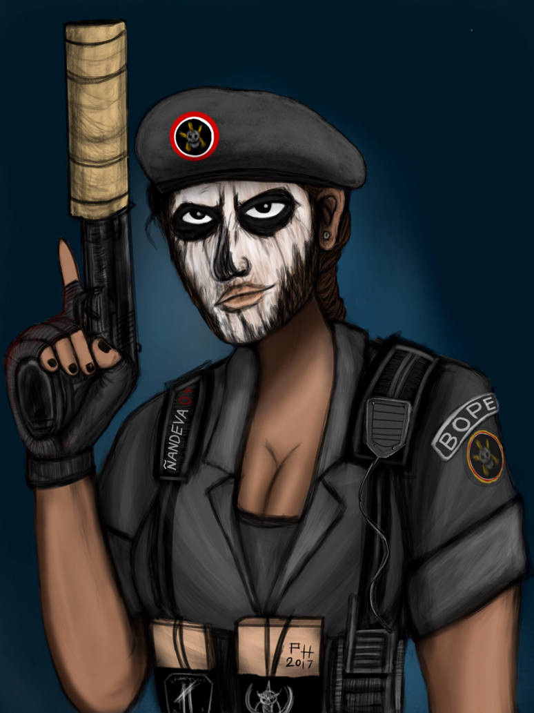 Lusion R6 Rainbow Six Siege Caveira by PhobosBFG on DeviantArt