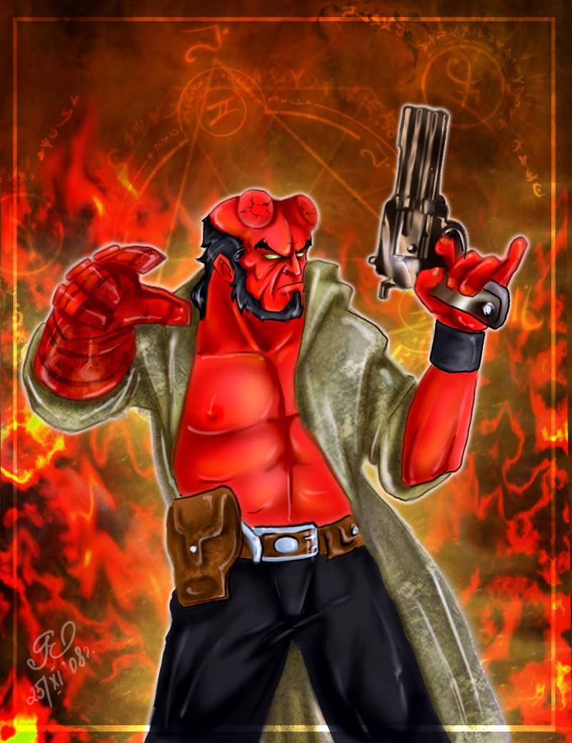 Hellboy_commission