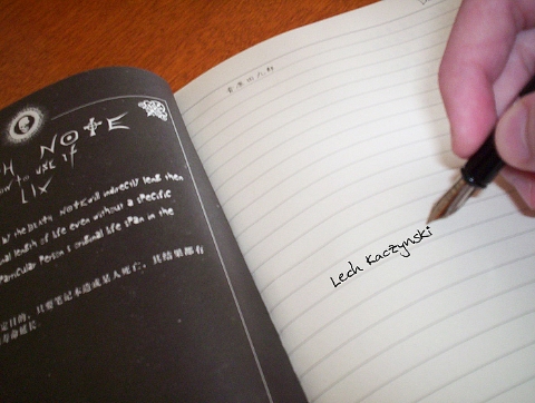 My own Death Note by Beniak on DeviantArt