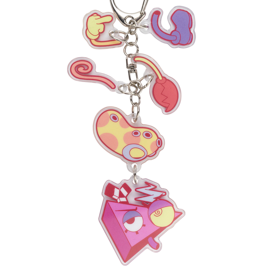 Zooble Falling Down Acrylic Keychain by Alex9524 on DeviantArt