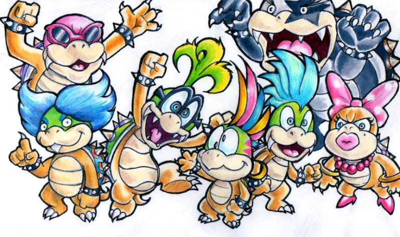 The Koopalings by SunlaStudio on DeviantArt