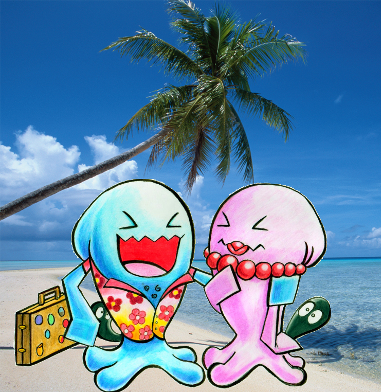 Wobbuffet Honeymoon Vacation