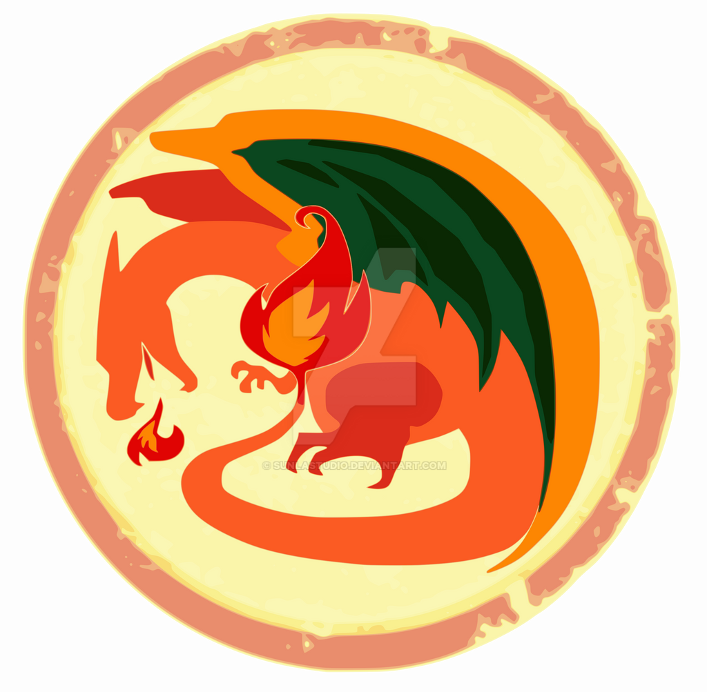 Charizard Writing Charizard Emblem 2 by SunlaStudio on DeviantArt