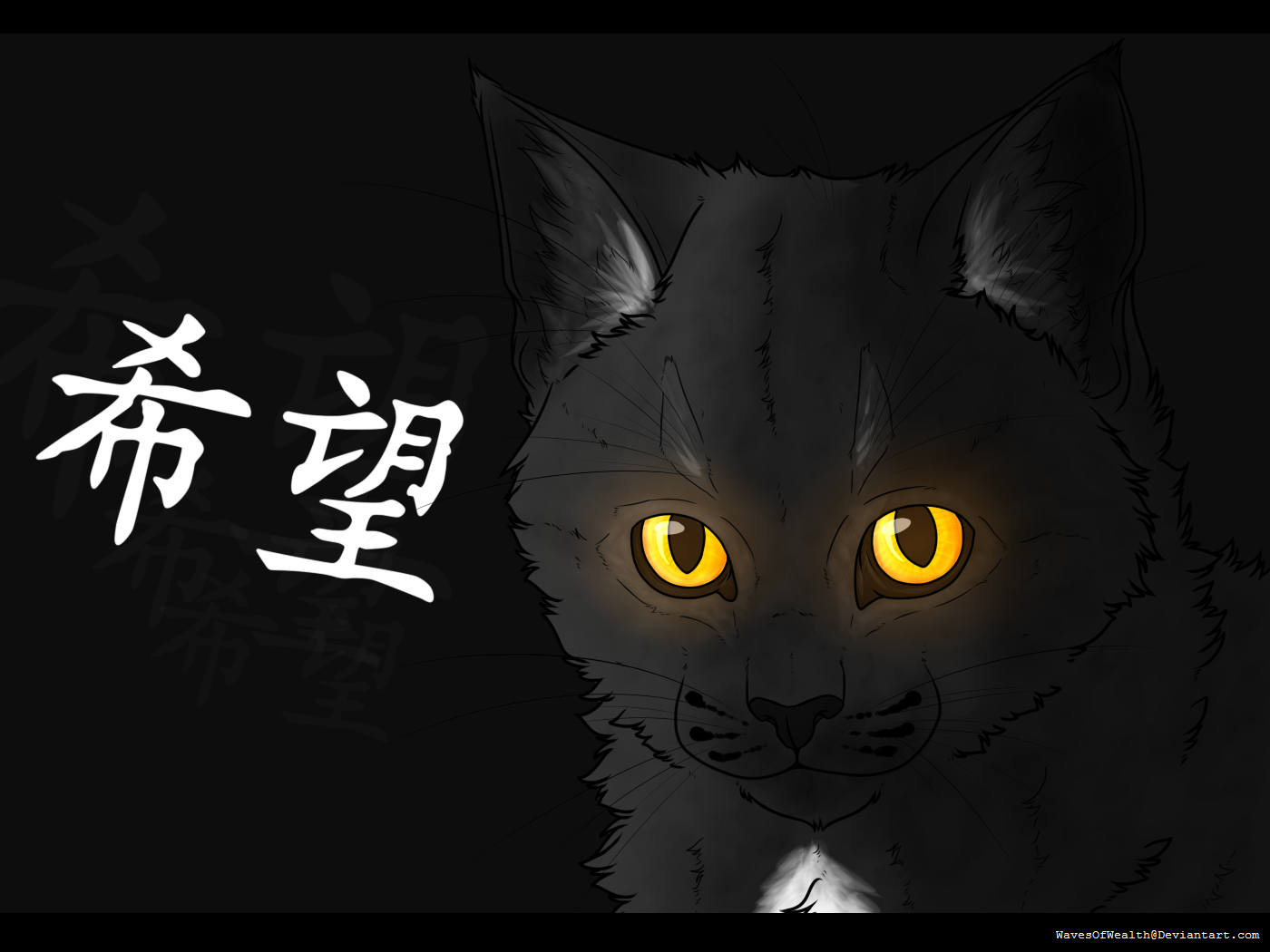 Warrior Cats] Ravenpaw Style Test REDO by dogabba on DeviantArt