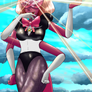 Sardonyx, showing up with a flash!