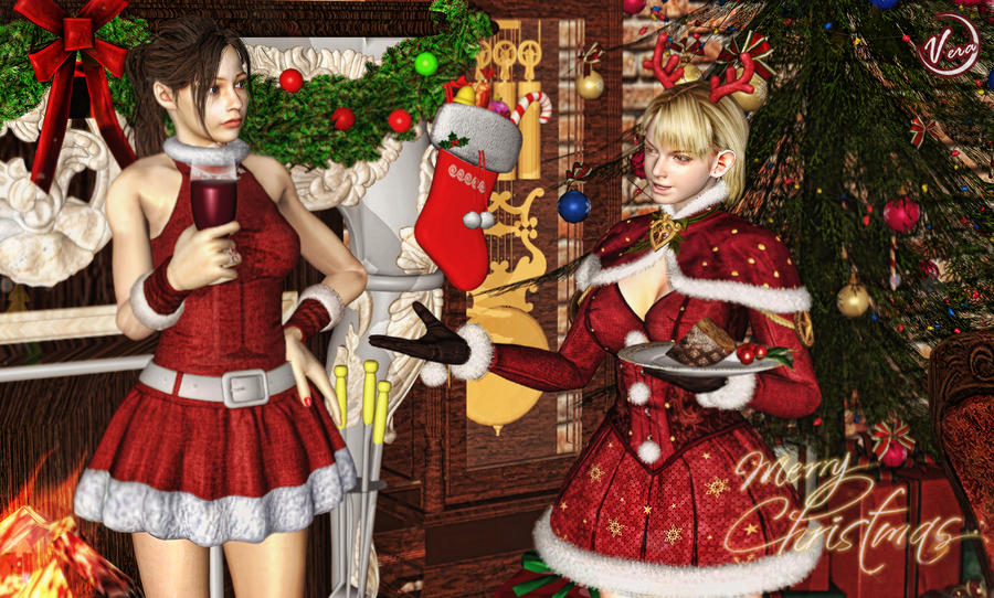 Resident Evil Cosplay Germany on X: Happy Christmas, folks! We hope you  have a great time with your family and friends… 😘 Enjoy the party like our  Birkin Family from Resident Evil