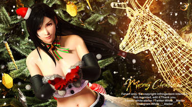 FF7 Remake-Merry Christmas Series Tifa-First snow