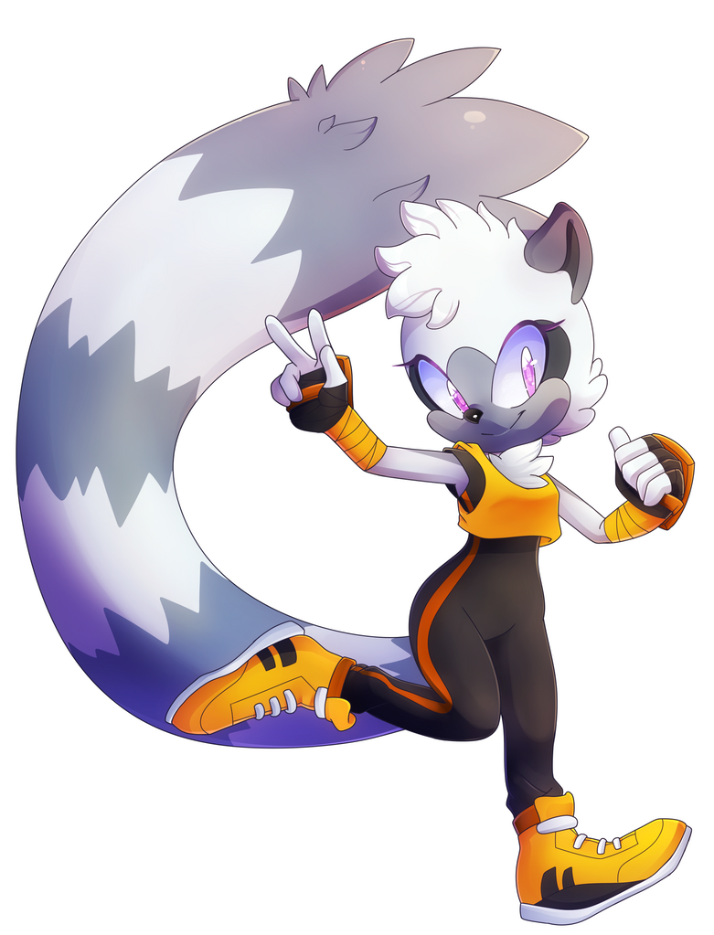 Tangle The Lemur by Bluukio on DeviantArt