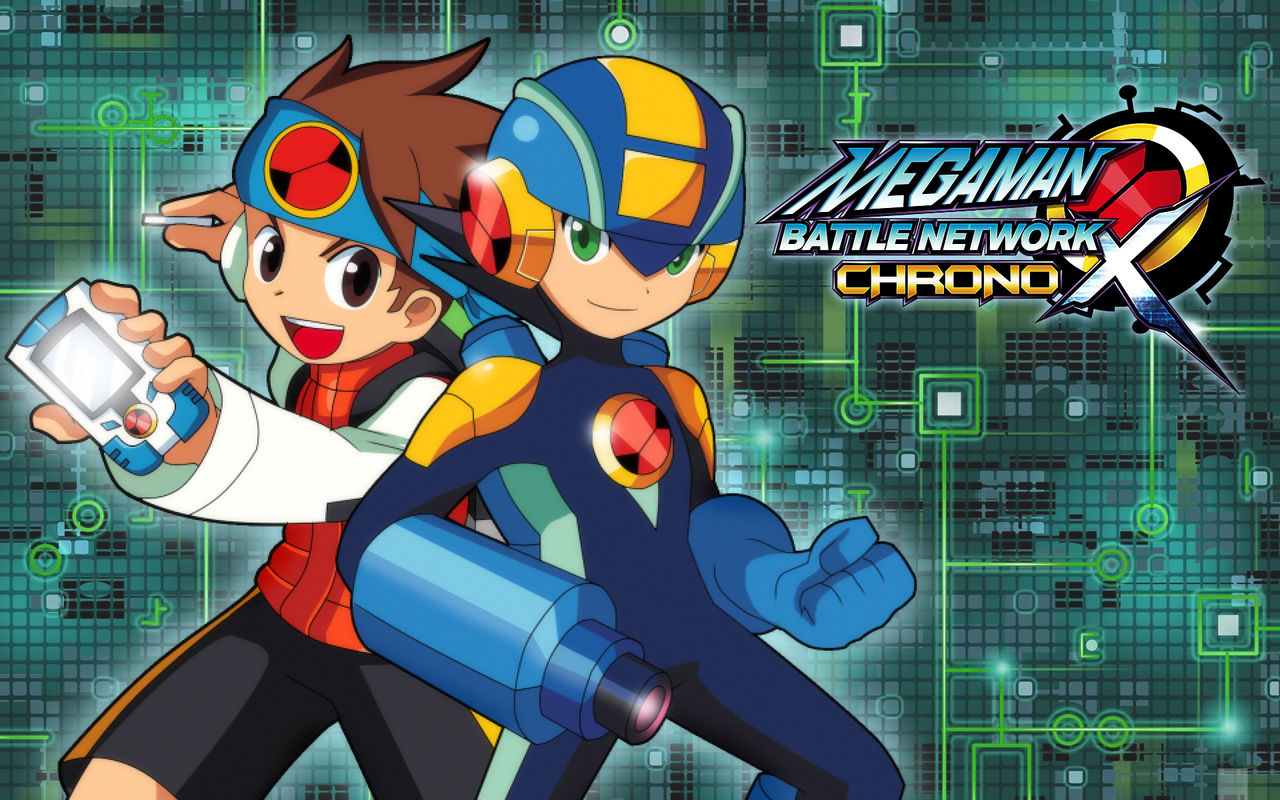Mega Man Battle Network Chrono X Promo