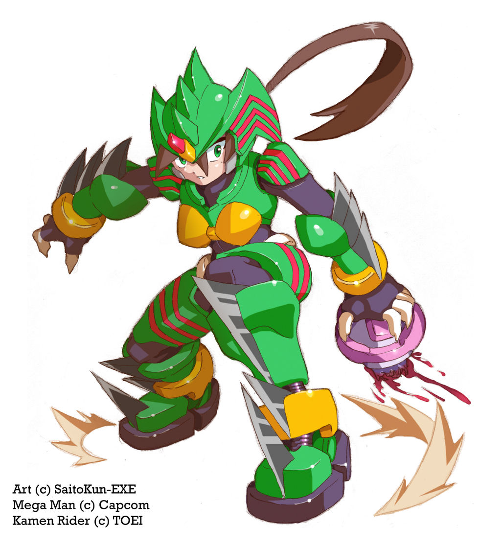 Aile Mega Man Model A-O by SaitoKun-EXE on DeviantArt