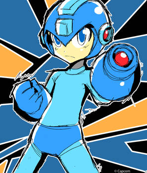 Megaman doodle