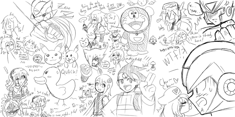 Drawpile with NaughtyKittyDV-1992