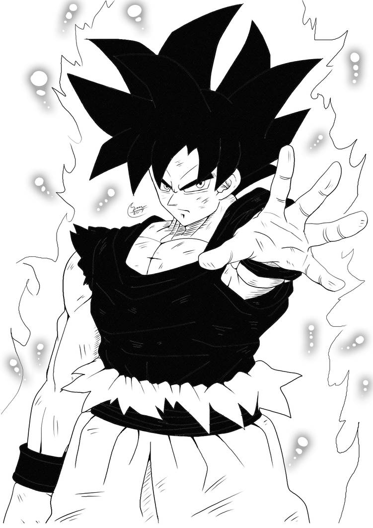 Ultra Instinct Goku Manga Style By SaitoKun EXE On DeviantArt ultra-instinct-goku-manga-style-by-saitokun-exe-on-deviantart