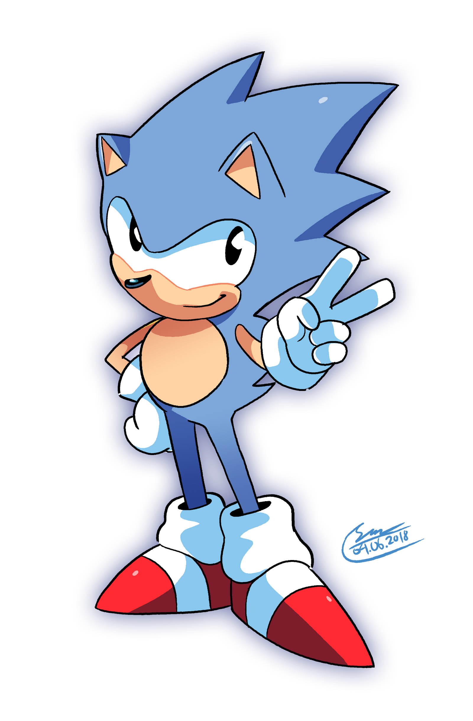 Sonic By SaitoKun EXE On DeviantArt sonic-by-saitokun-exe-on-deviantart