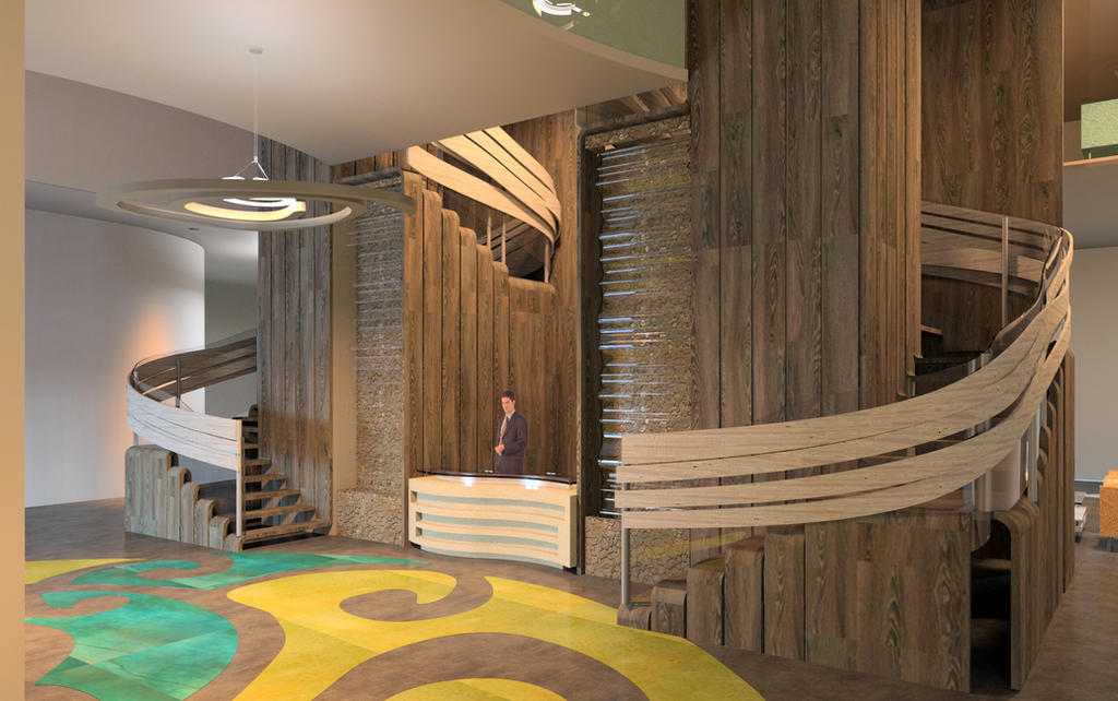 Lobby Color Code Render Lobby Render by DagArtDesigns on DeviantArt