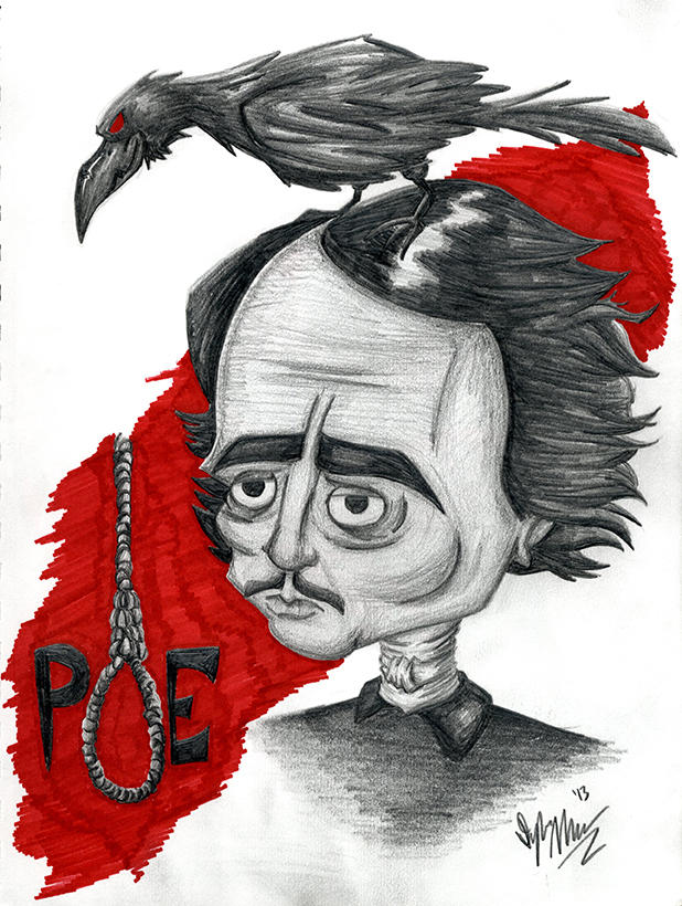 Poe by OuthouseCartoons on DeviantArt