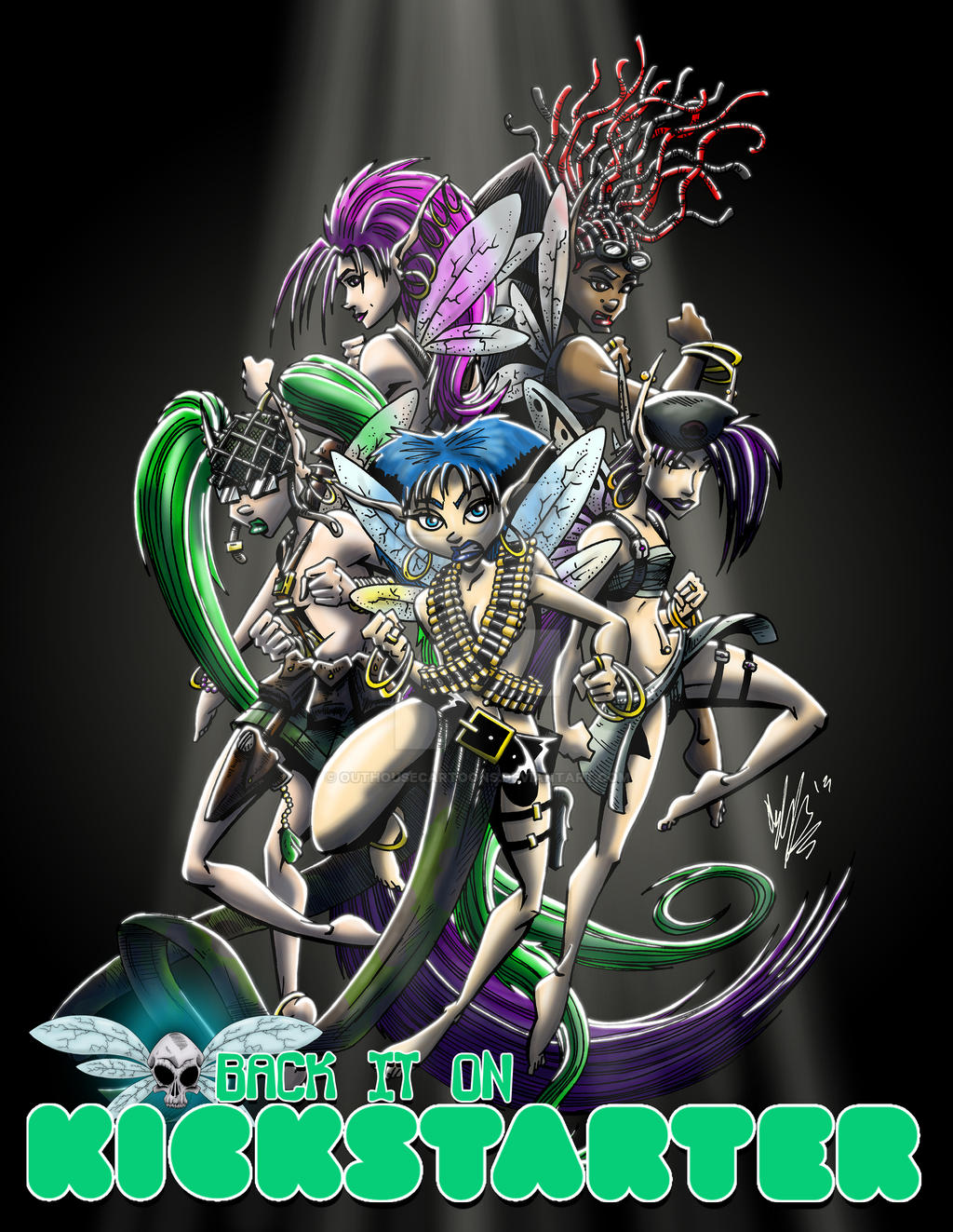 Bonus Combat Fairies Kickstarter Image!