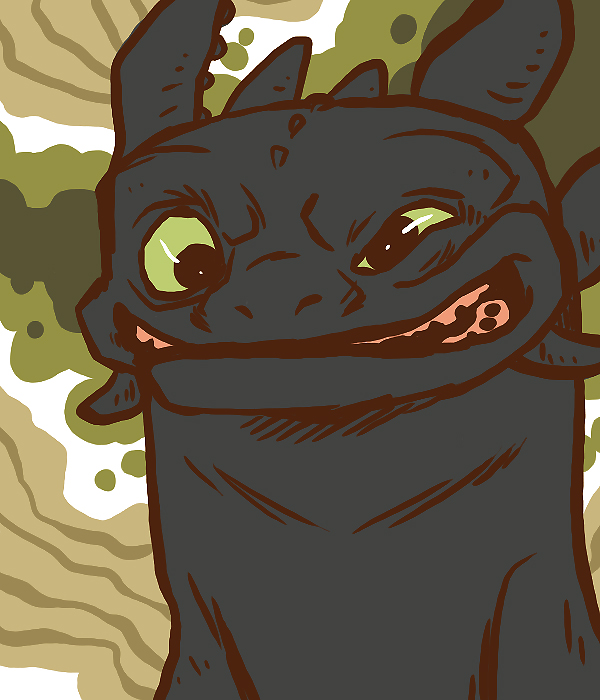 Smile Toothless