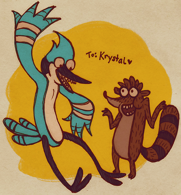 mordecai + rigby