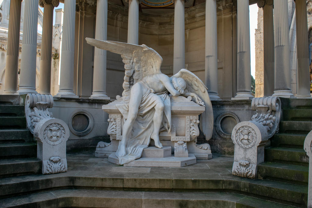 DSC 0241 Montjuic Cemetery by wintersmagicstock