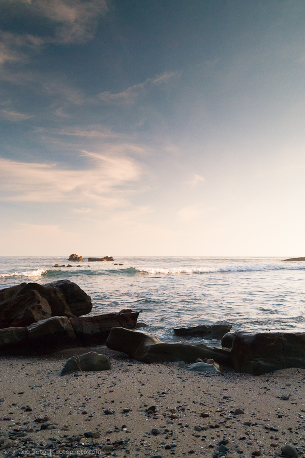 Quiet afternoon at the beach