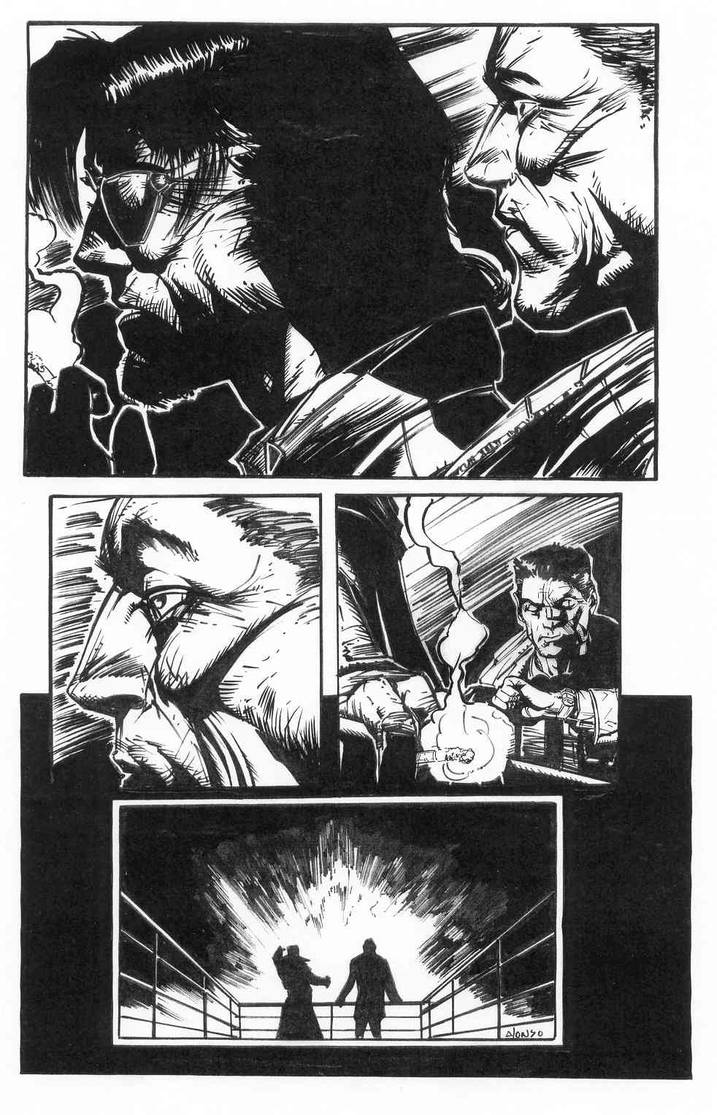 Inking Samples by luisalonso on DeviantArt