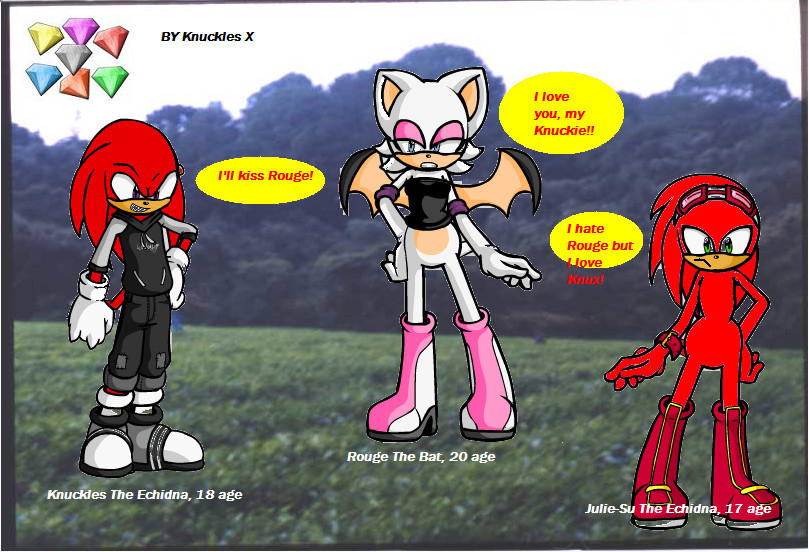 Knuckles X Rouge by knuckles-x on DeviantArt