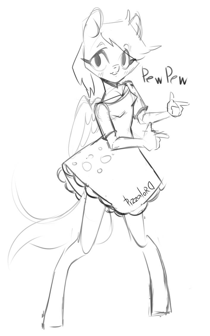 Derpy SkEtcH by PIZZAL0RD on DeviantArt