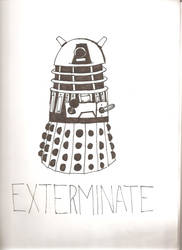 Pumpkin Pattern 2: Dalek