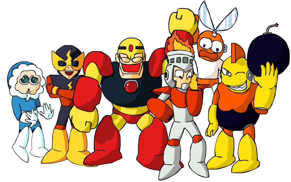 Mega Man Robot Masters by codster76 on DeviantArt