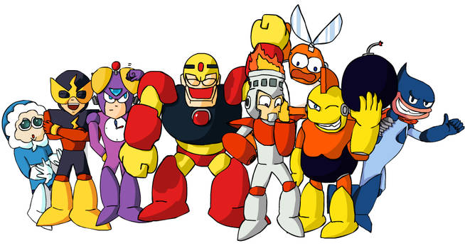 Mega Man: Powered Up Robot Masters