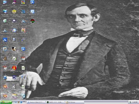 Abraham Lincoln Desktop Thinge