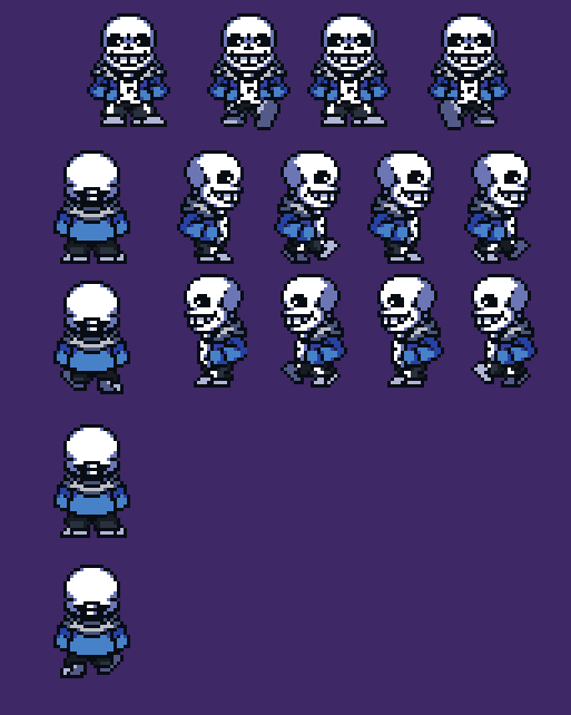 Pixilart - Sans Overworld sprite remastered by RJW3009