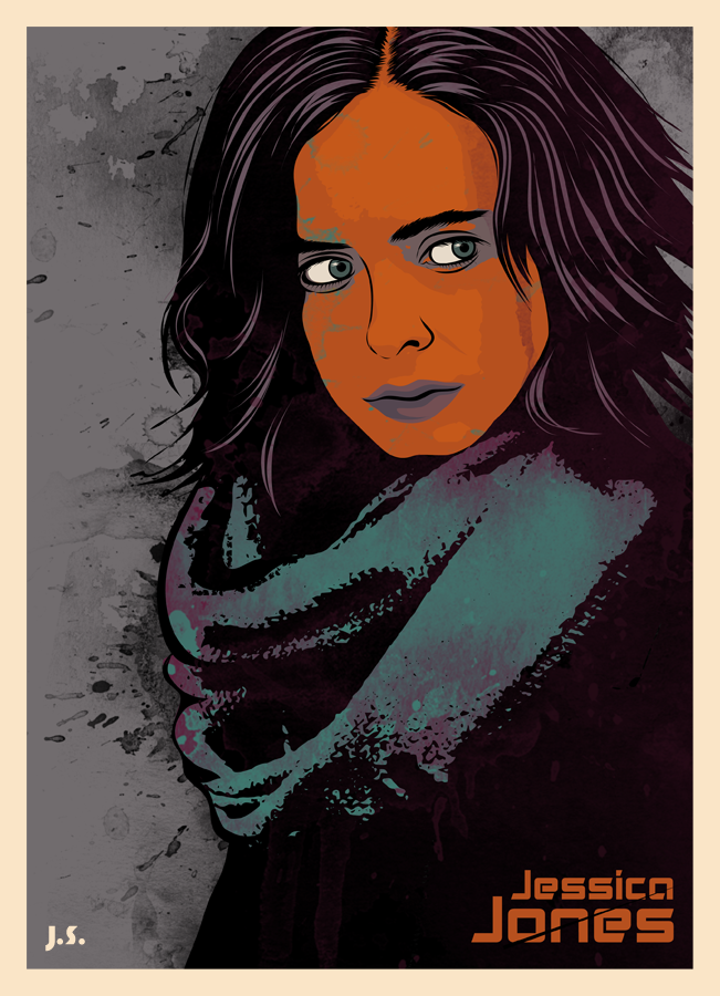 jessica jones by JimSuperfly