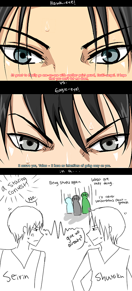 KnB: HAWK EYE VS EAGLE EYE