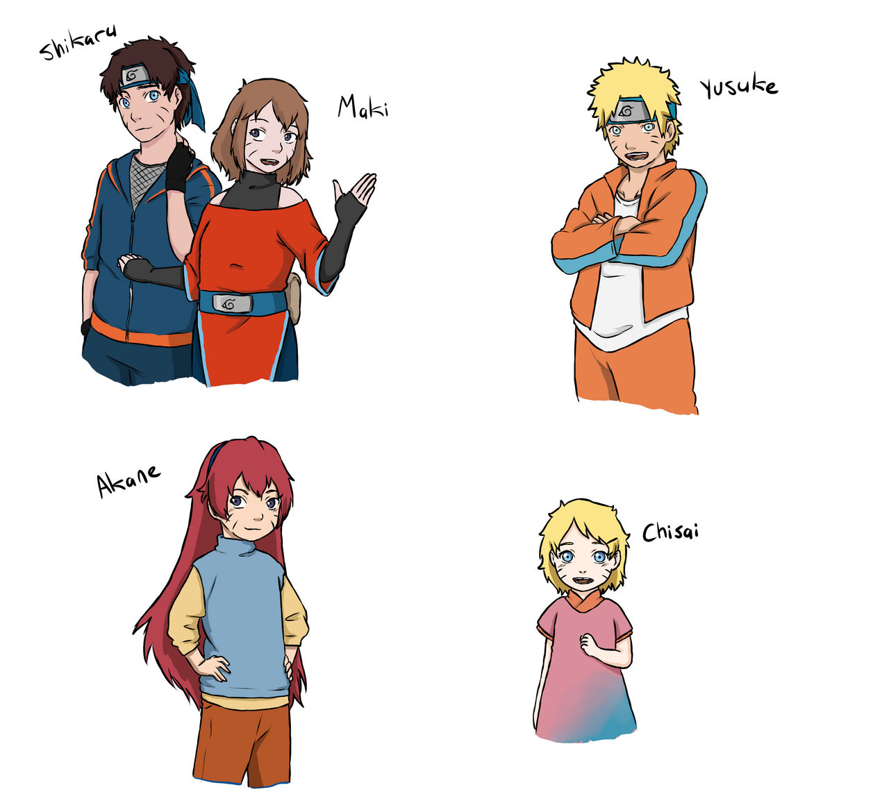 Naruto Shippuden Boys' Akatsuki Uzumaki Uchiha Clan 4 Pairs Kids