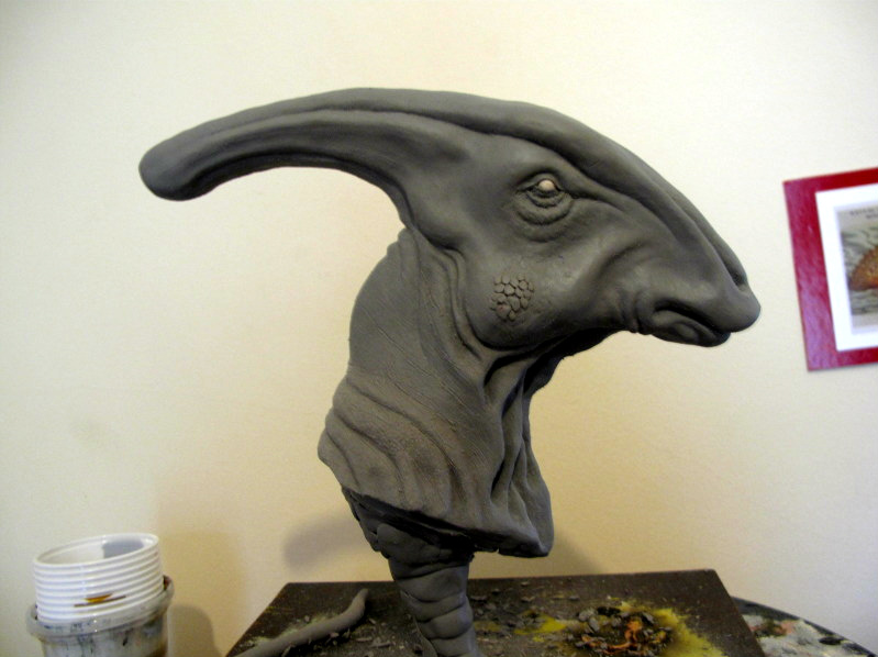 Parasaurolophus in Progress