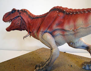 Big Red - First Tyrannosaurus rex paint-up