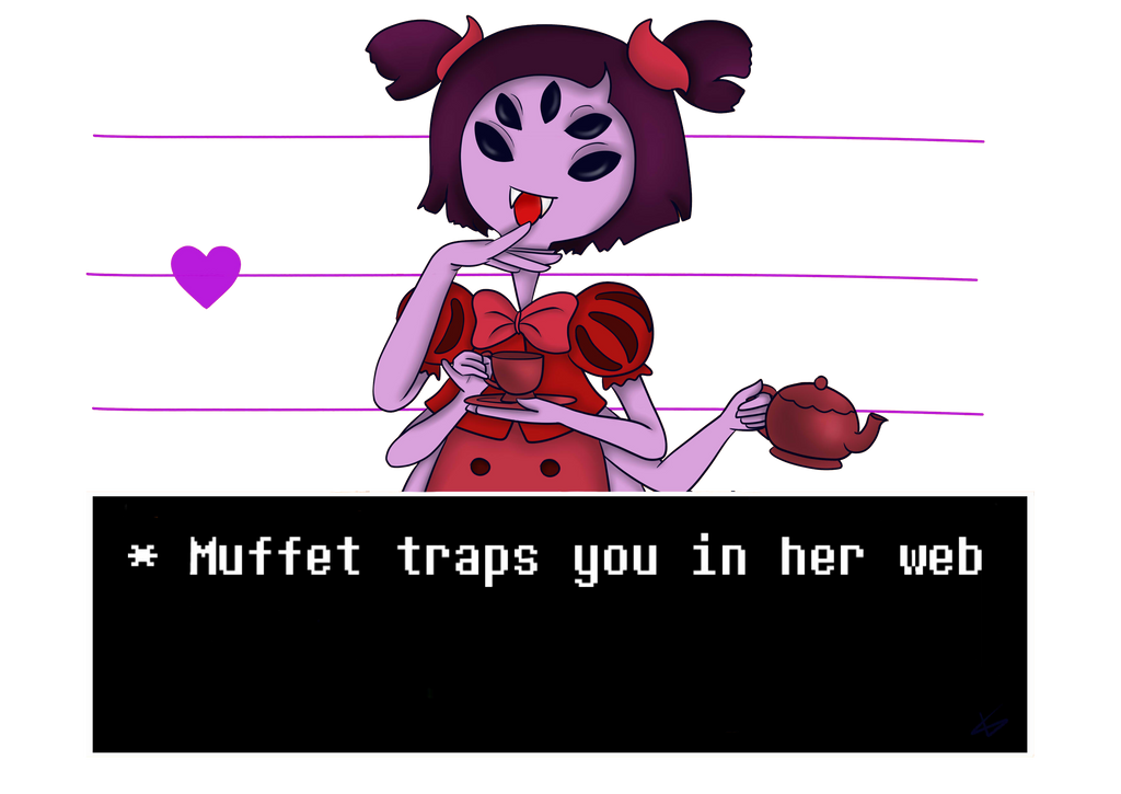 Undertale Muffet by Randyortonfan on DeviantArt