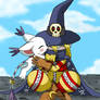 Tailmon y Wizardmon  Gatomon y Wizardmon