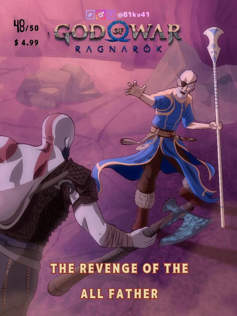 SkylerToons plays God of War Ragnarok by skylertoons on DeviantArt