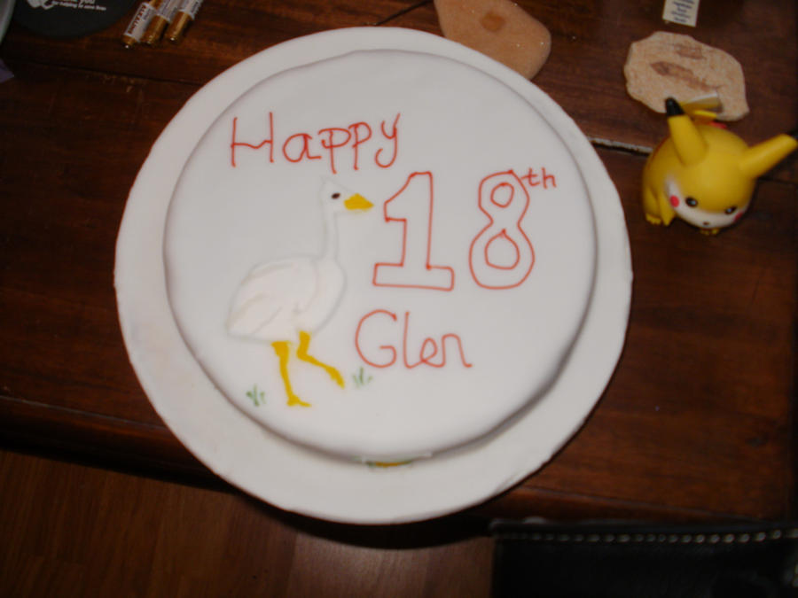 Brother's Birthday Cake by fuzzballfern