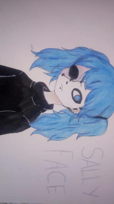 sally face fan art by SakiSakuraChan on DeviantArt